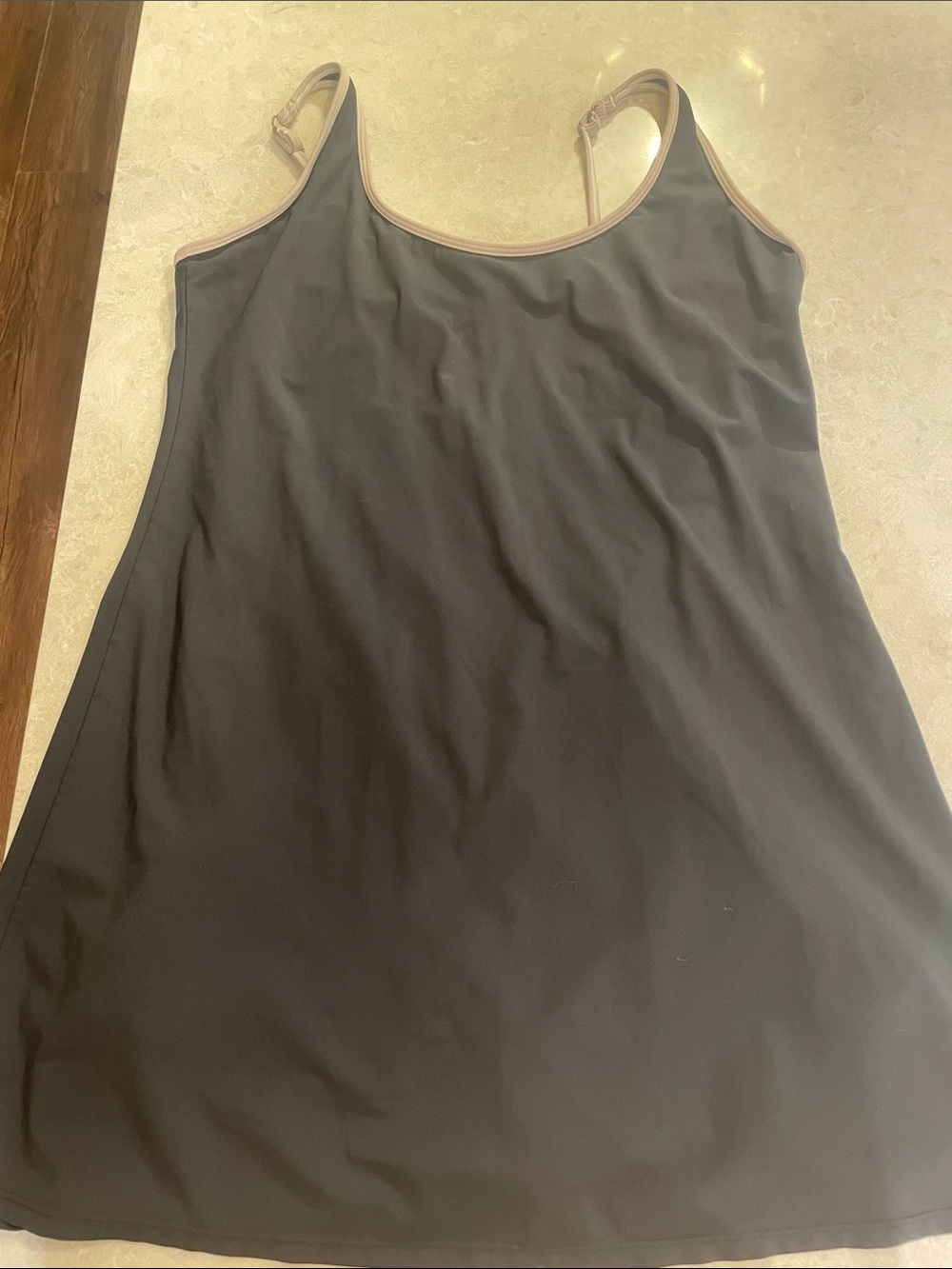 Abercrombie & Fitch Black active dress with Trim